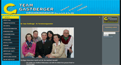 Desktop Screenshot of gastberger.at